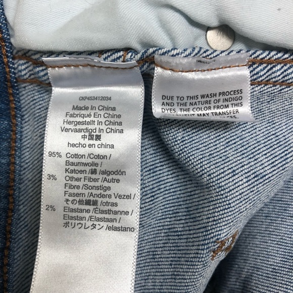 MADEWELL 10 in High-Rise Skinny Crop Denim Jeans 31 - Picture 11 of 15